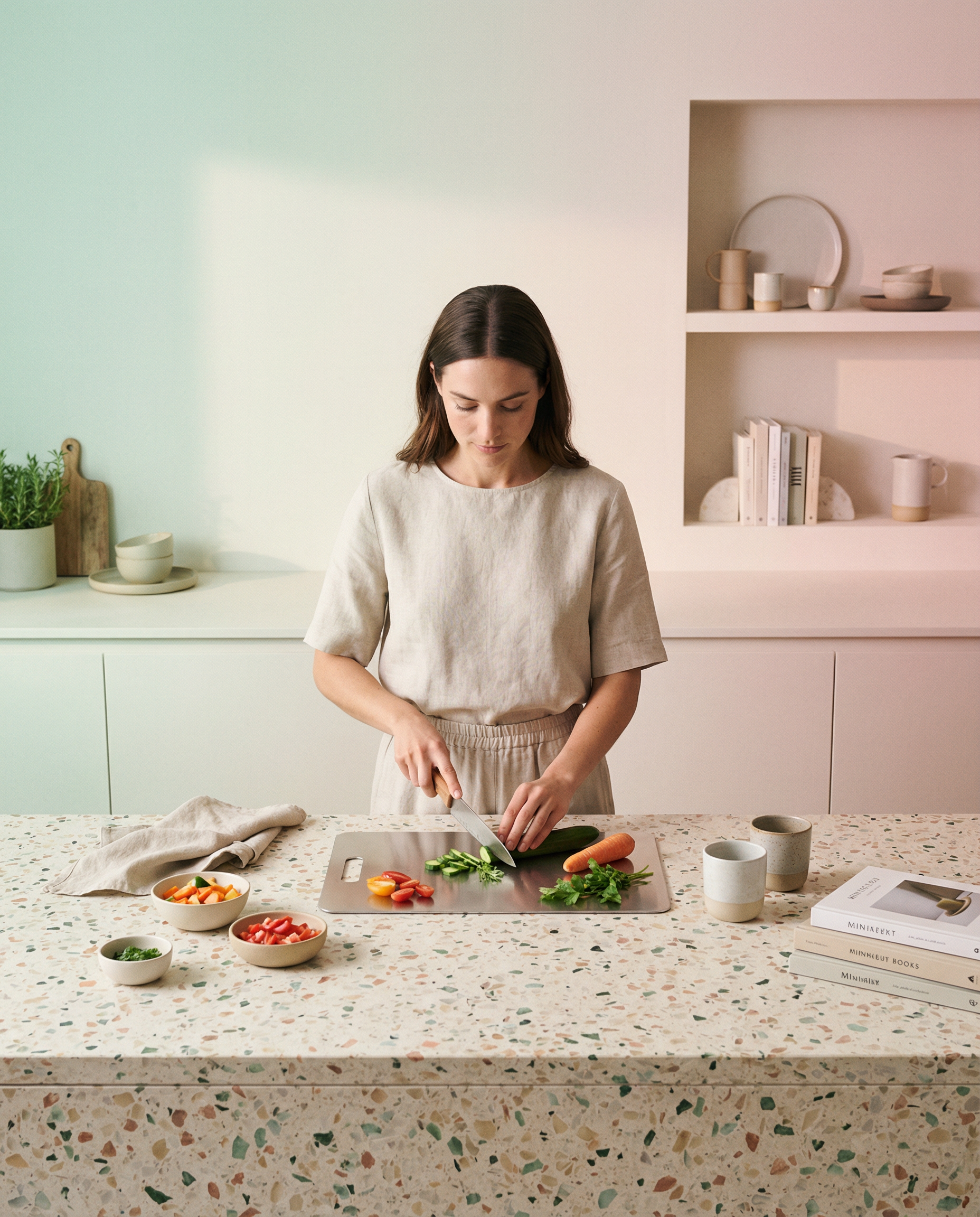 Stainless Steel Chopping Board Set
