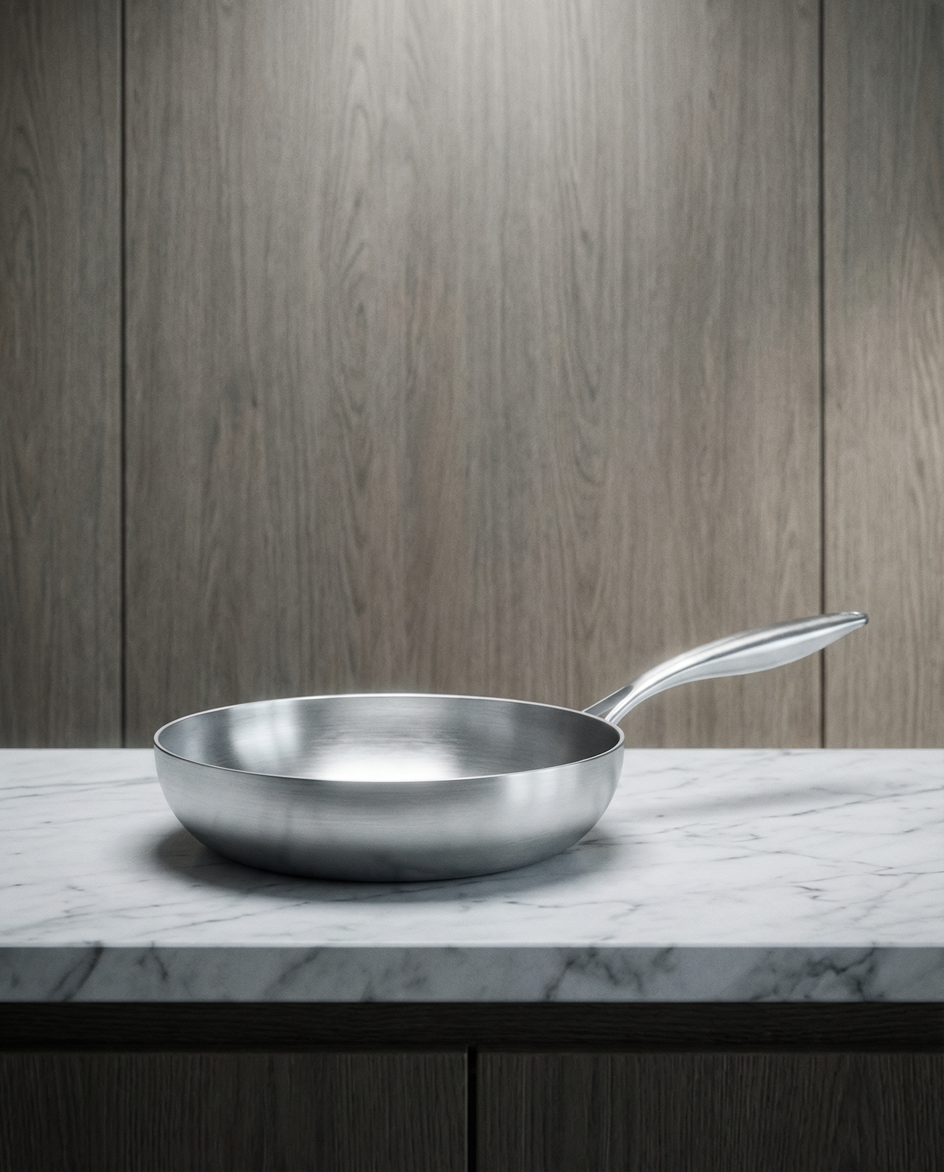 Stainless Steel Frying Pan - 28cm