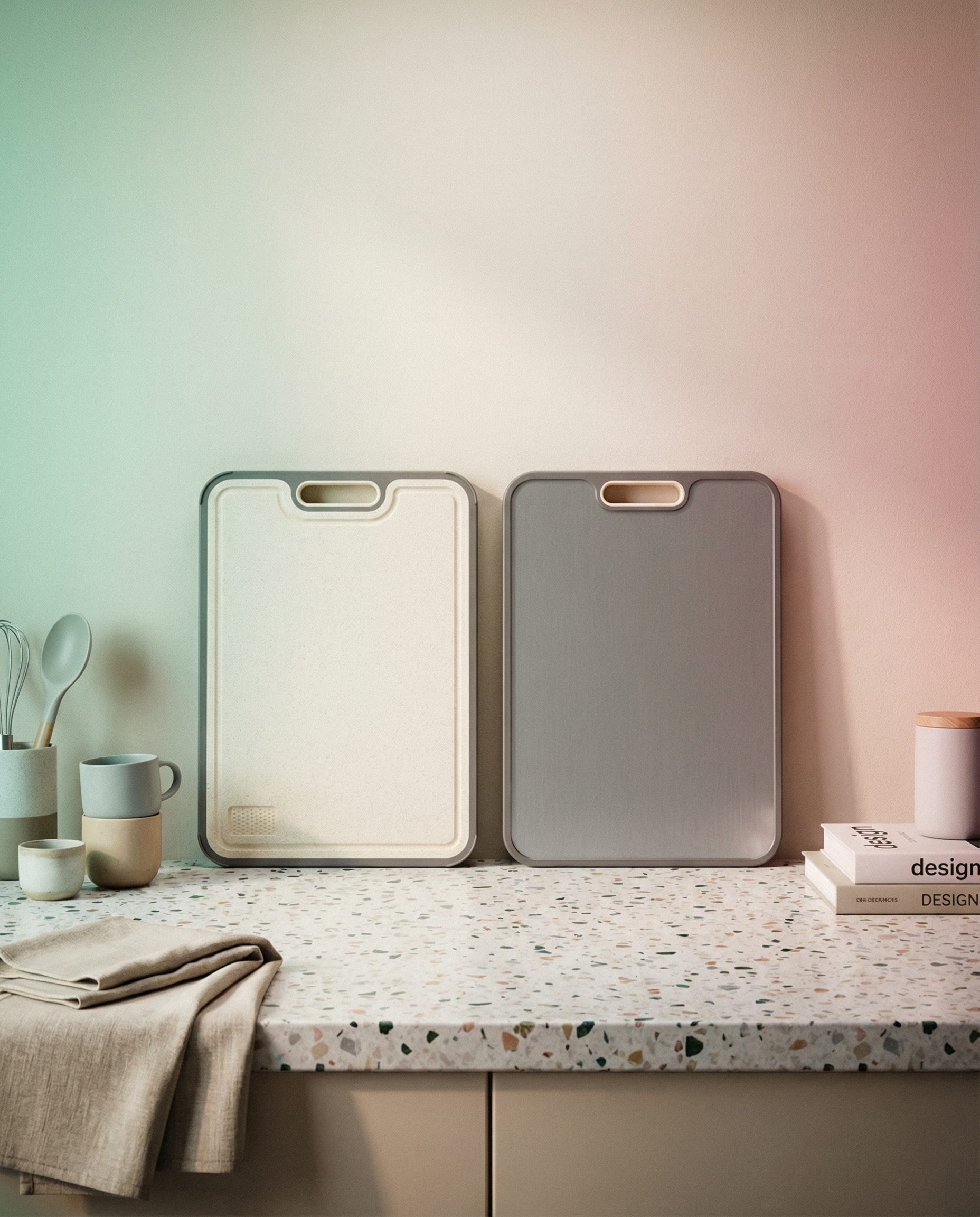 Titanium Double Sided Cutting Board